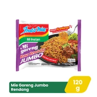 Indomie Mi Instan Goreng Jumbo Rendang 120 g